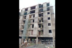 Tower A - Zone 1 7th floor Slab Casting Completed